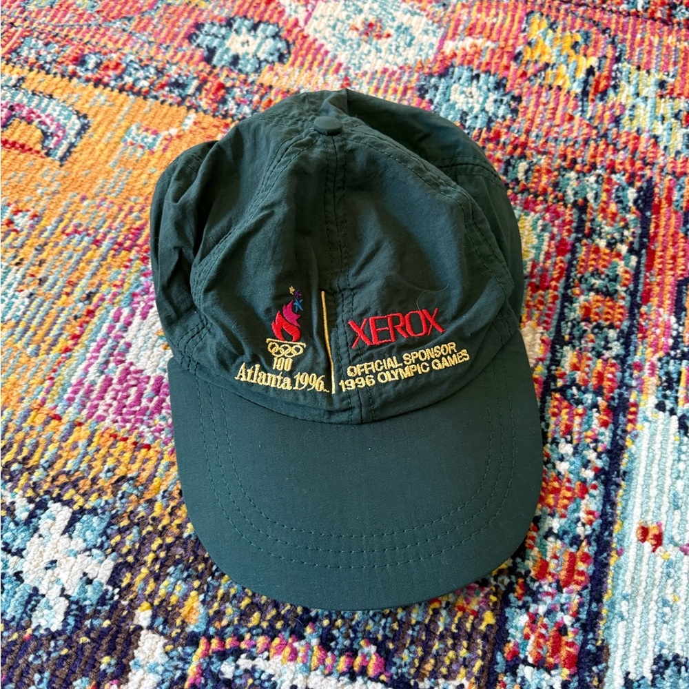 Vintage Olympics Green Hat 1996